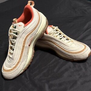 Nike Air Max 97 in Cream and Brown